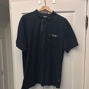 Barbour Blue Polo Shirt Classic Style